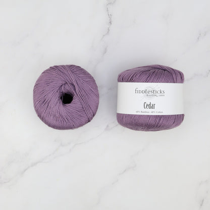 Elmore Blanket kit, colourway 124-35 Berry