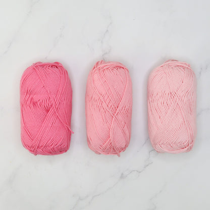 Floreal Dreams Blanket kit, colourway Peony