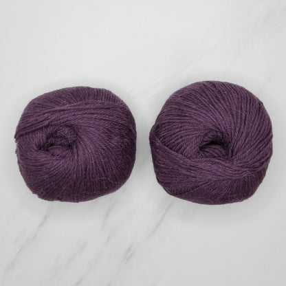 Fiddlesticks Grange 10 in colourway Purple – 10ply weight wool, acrylic, alpaca yarn