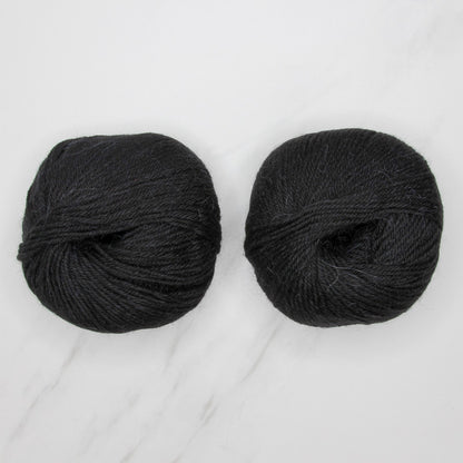 Fiddlesticks Grange 10 in colourway Black – 10ply weight wool, acrylic, alpaca yarn