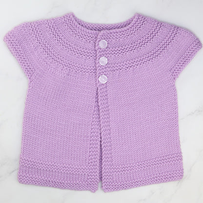 In Threes: Baby Cardigan knitting kit