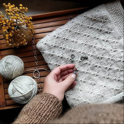 Lisbeth Blanket knitting kit