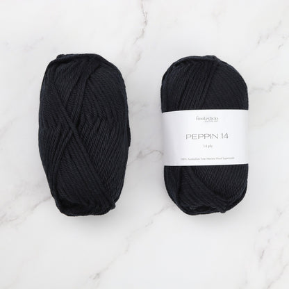 Longleat Blanket kit, colourway Black