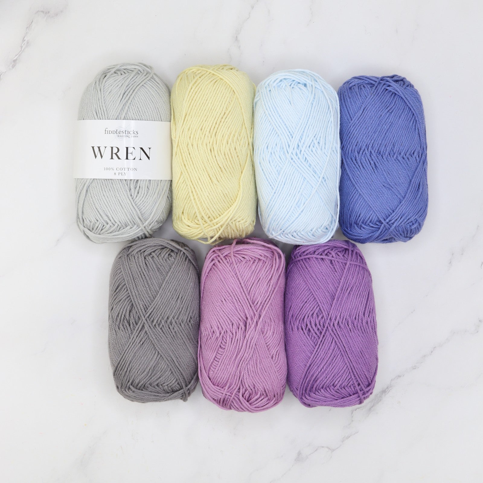 La Petite Fleur Blanket kit, colourway Dianella