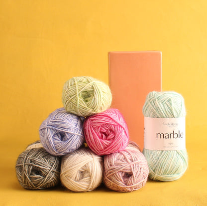 Fiddlesticks Marble – 8ply weight cotton, acrylic yarn