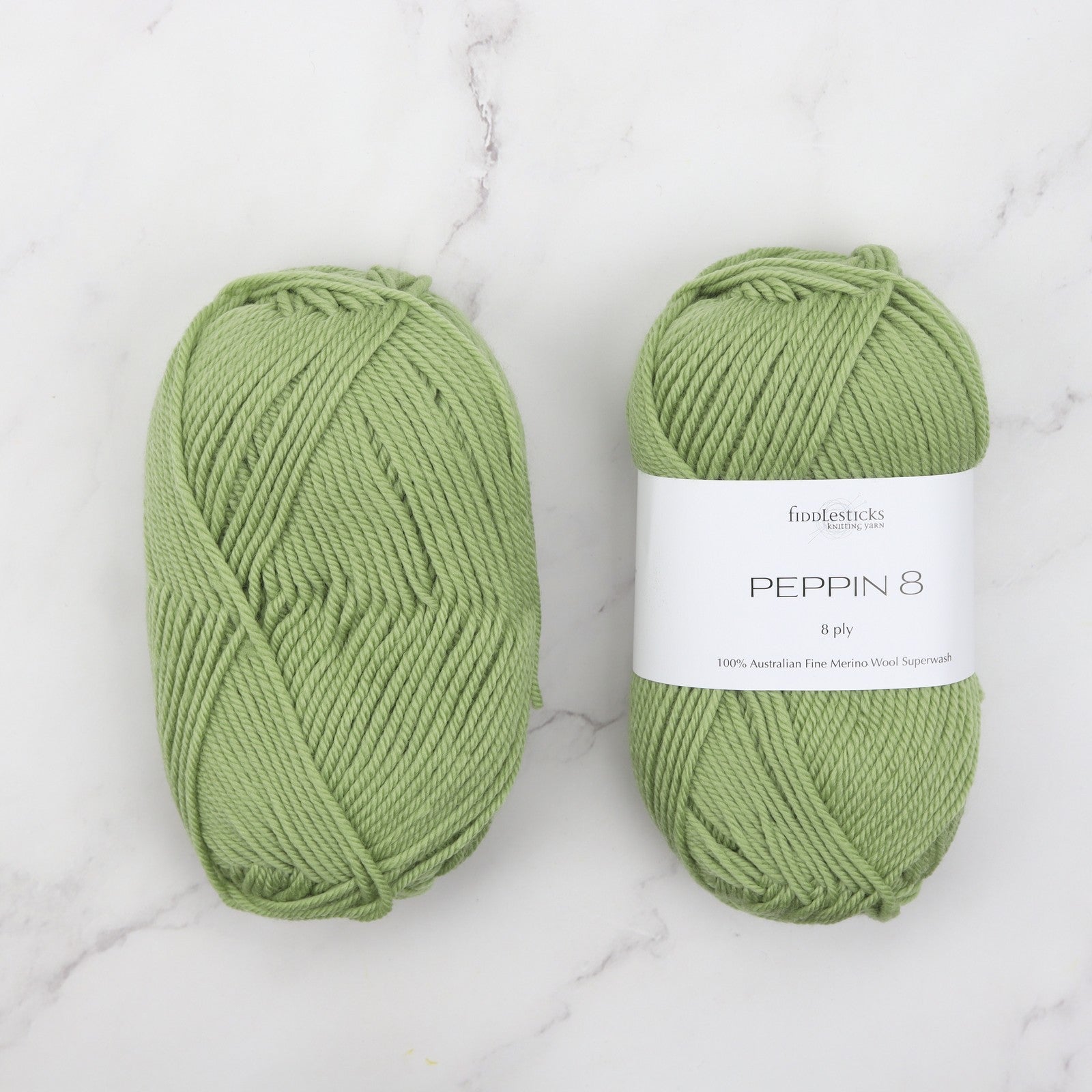 Meelup Sweater kit, colourway Leaf