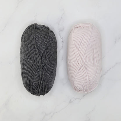 Nectar Blanket kit, colourway Beeswax - Mid Grey