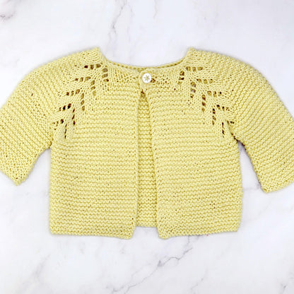 Norwegian Fir Top Down Cardigan knitting kit