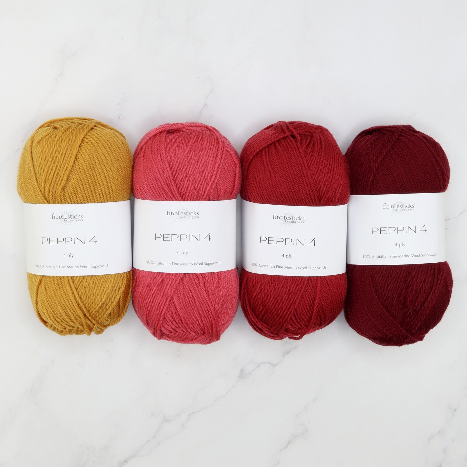 Westknits Geogradient kit in Peppin 4, colourway Spice