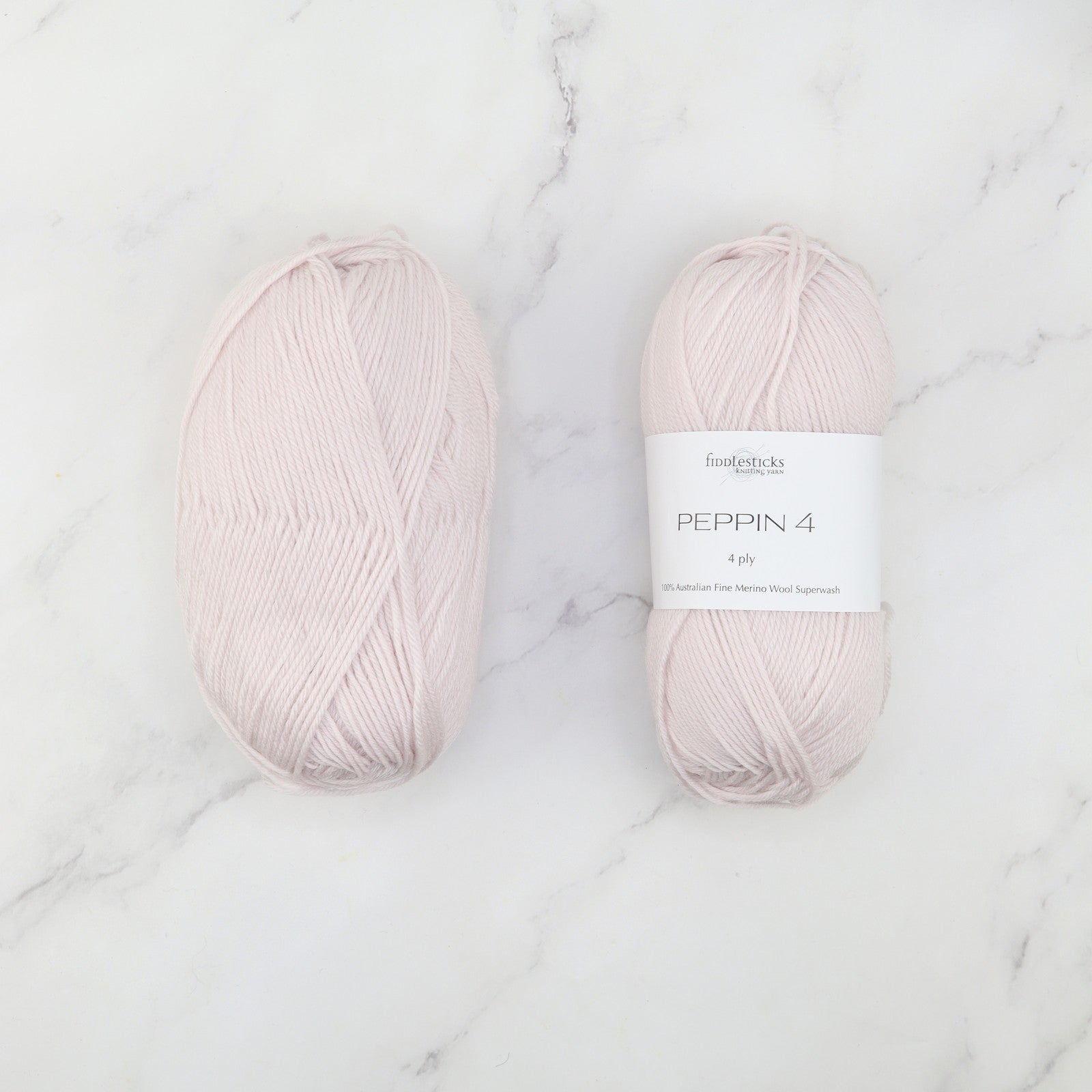 Fiddlesticks Peppin 4 in colourway Beige – 4ply weight merino yarn