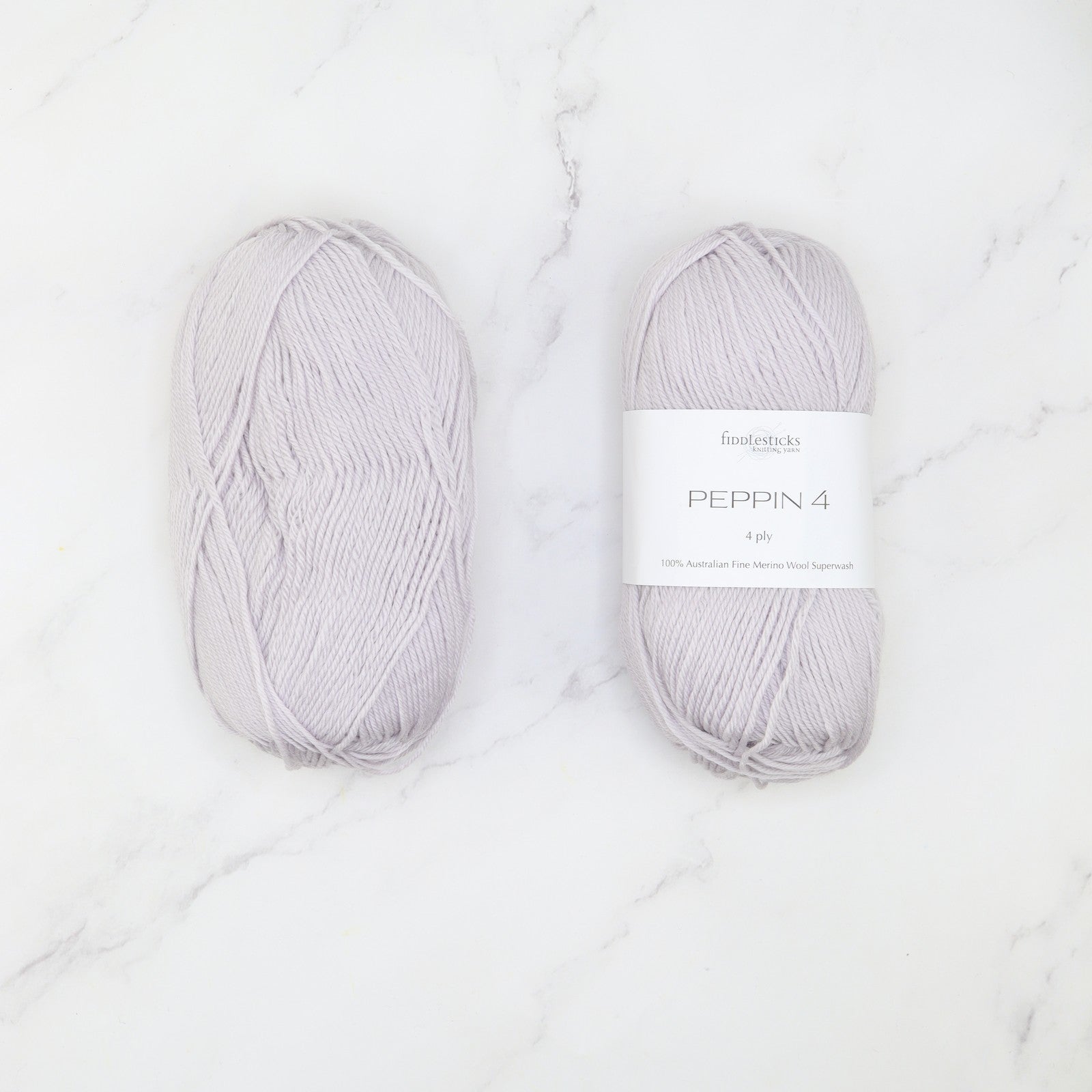 Fiddlesticks Peppin 4 in colourway Slate – 4ply weight merino yarn