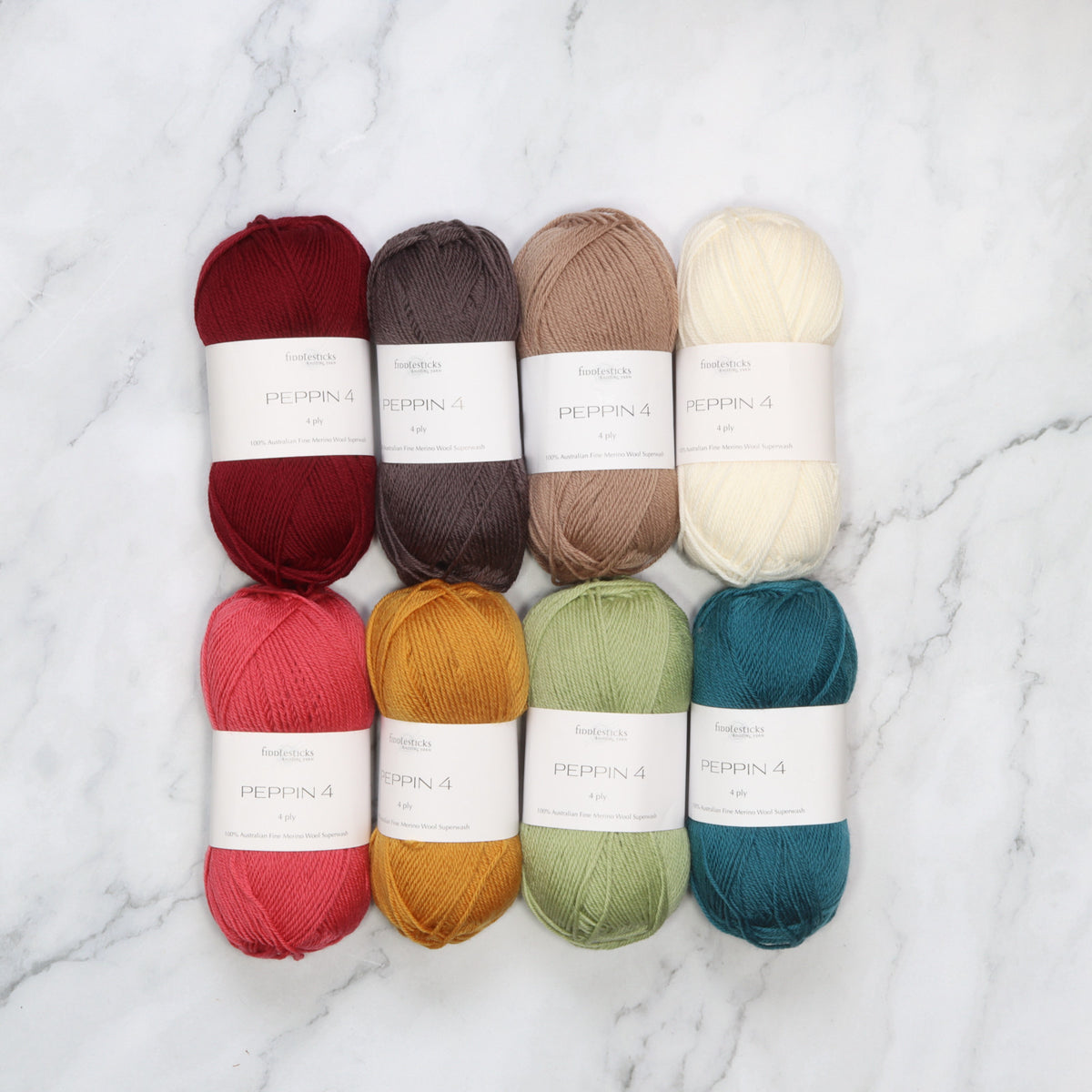 Westknits MKAL 2026 Color Kaleidoscope Kit in Fiddlesticks Peppin 4, colourway Leaf