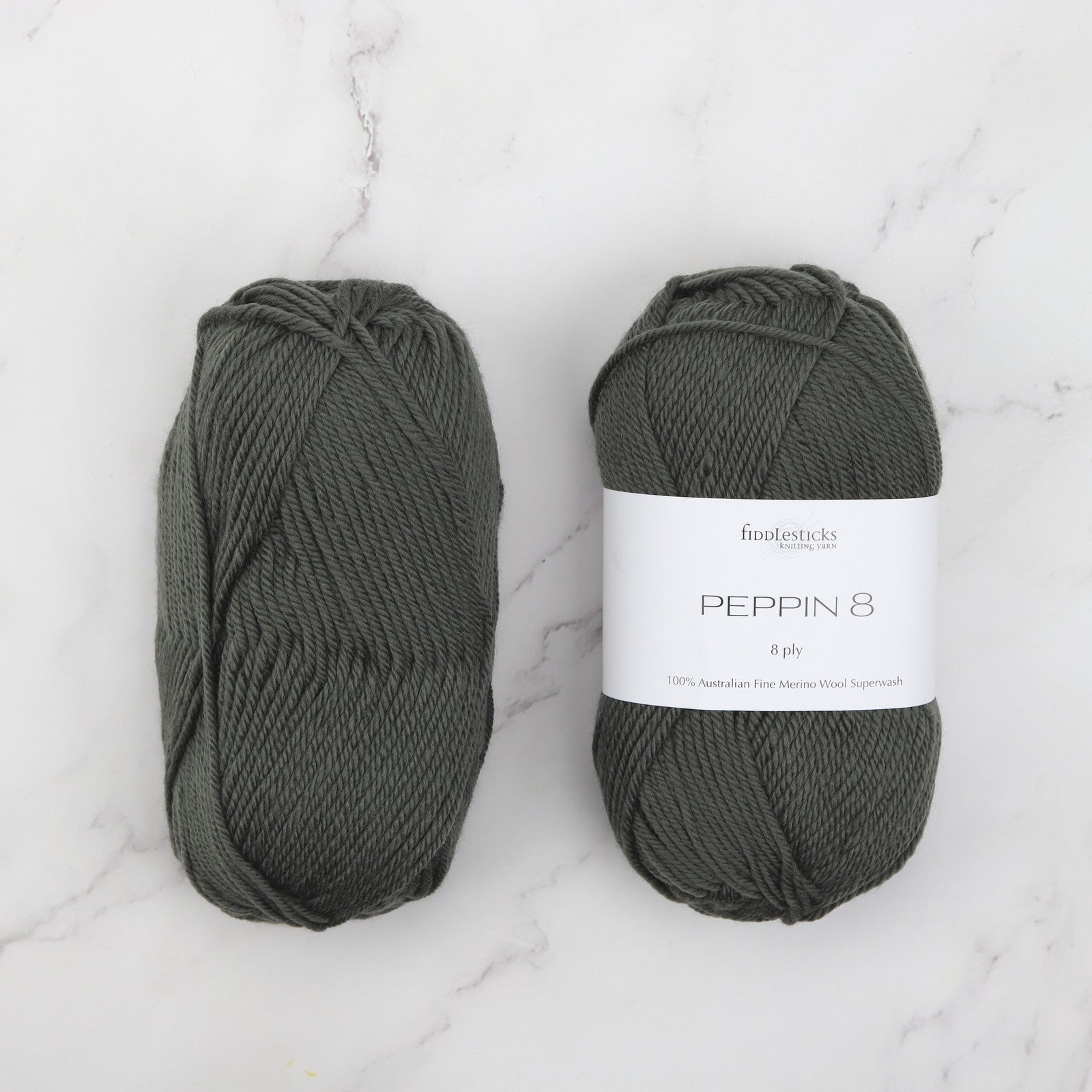 Fiddlesticks Peppin 8 in colourway Earth – 8ply weight wool yarn