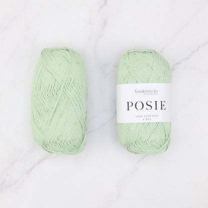 Fiddlesticks Posie in colourway Nil – 4ply weight cotton yarn