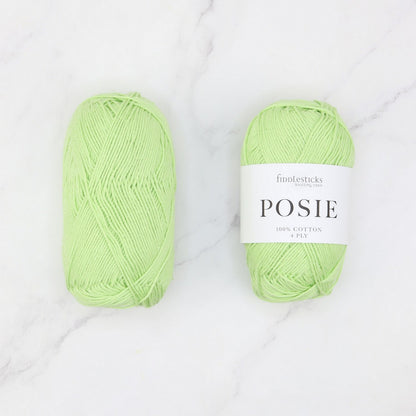 Fiddlesticks Posie in colourway Mint – 4ply weight cotton yarn
