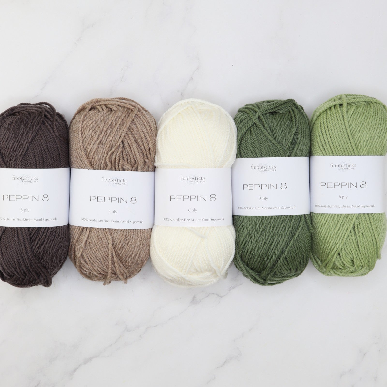 Squircles Blanket kit, colourway Frogs Go Ladedadeda