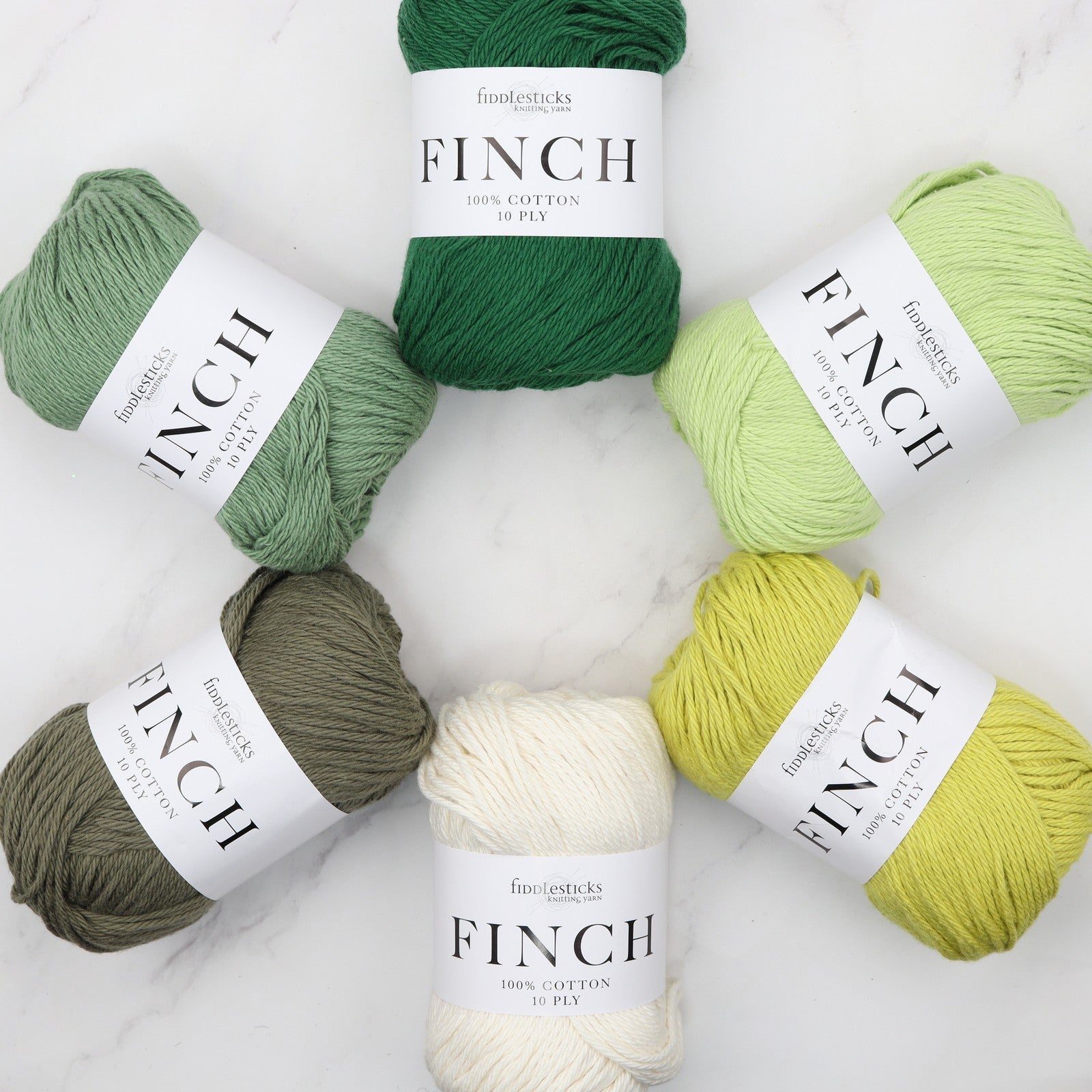 TLC Blanket kit, colourway Frog Pond