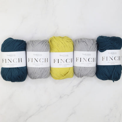 Triss Baby Blanket kit, colourway Chartreuse