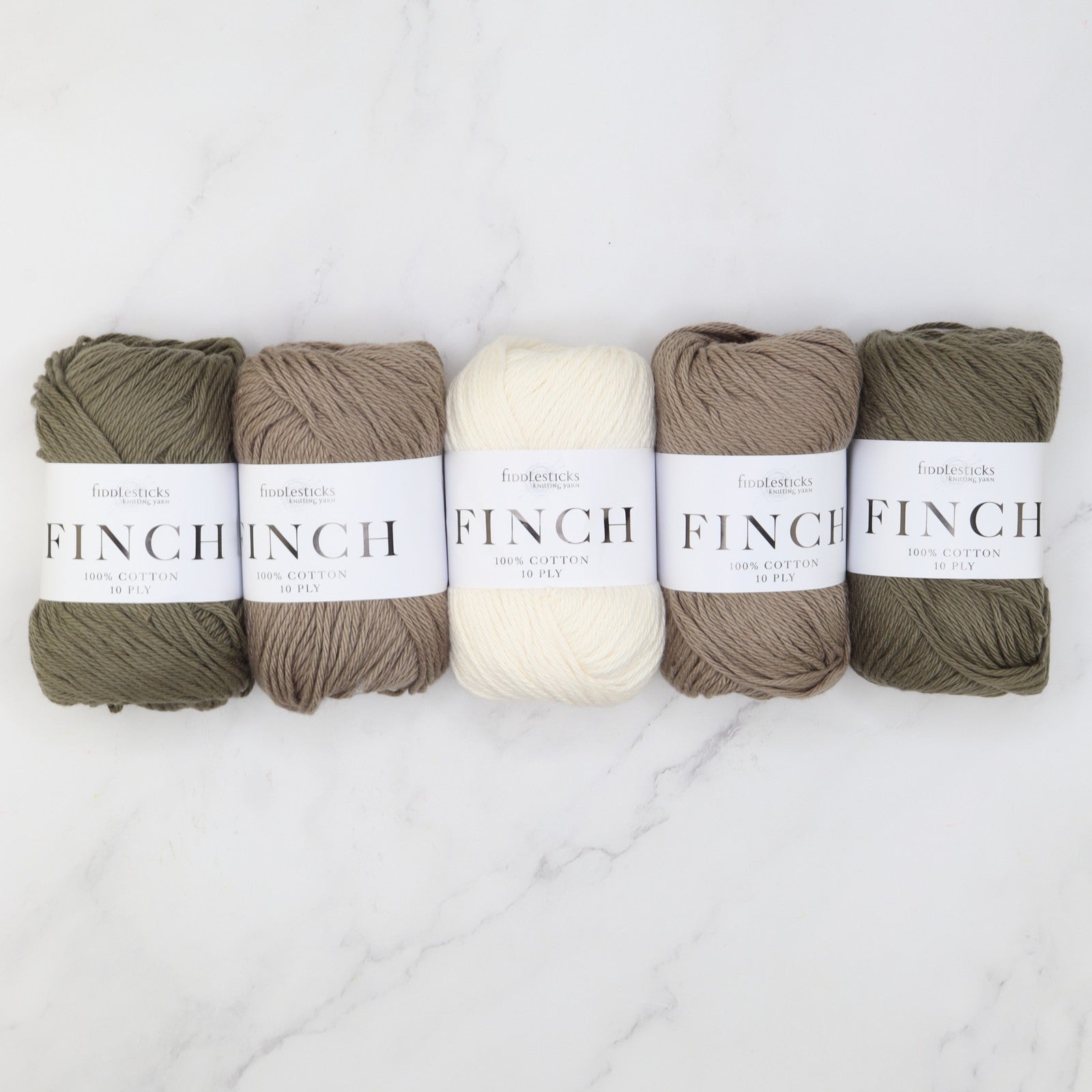 Triss Baby Blanket kit, colourway Khaki