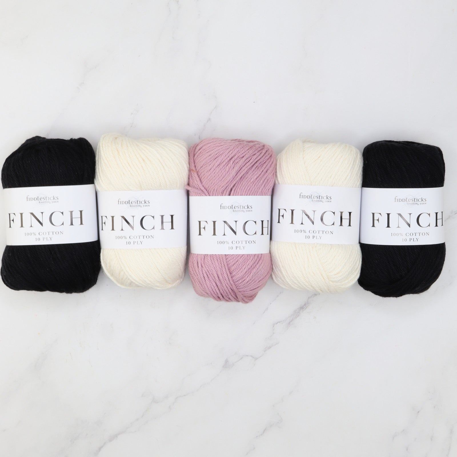 Triss Baby Blanket kit, colourway Lilac