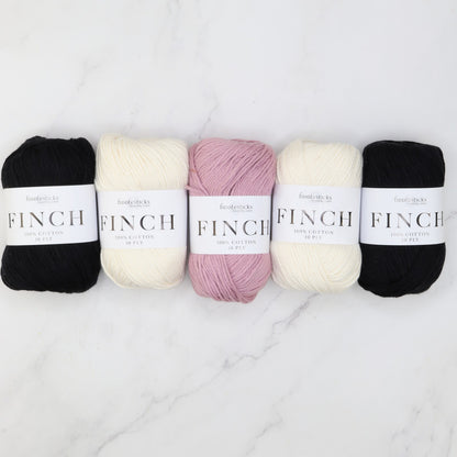 Triss Baby Blanket kit, colourway Lilac