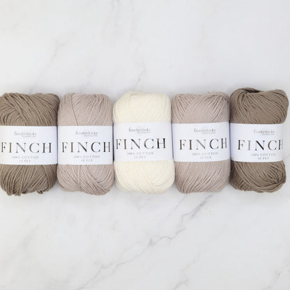 Triss Baby Blanket kit, colourway Stone