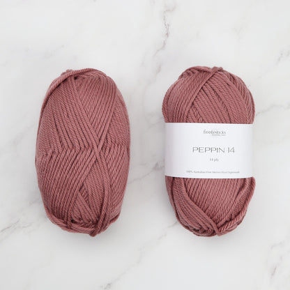 Walker Sweater kit, colourway Musk
