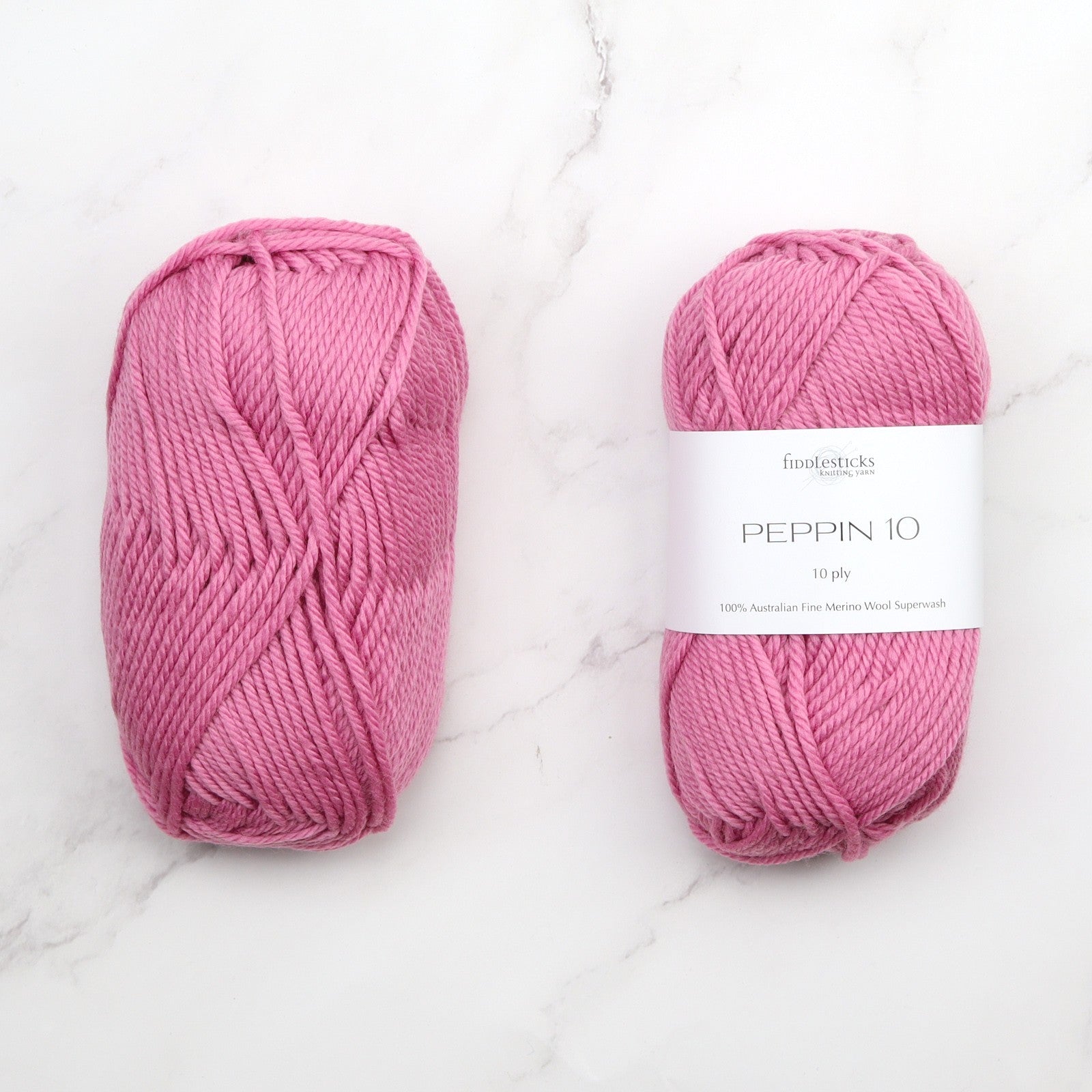 Woolf Shawl kit, colourway Hibiscus