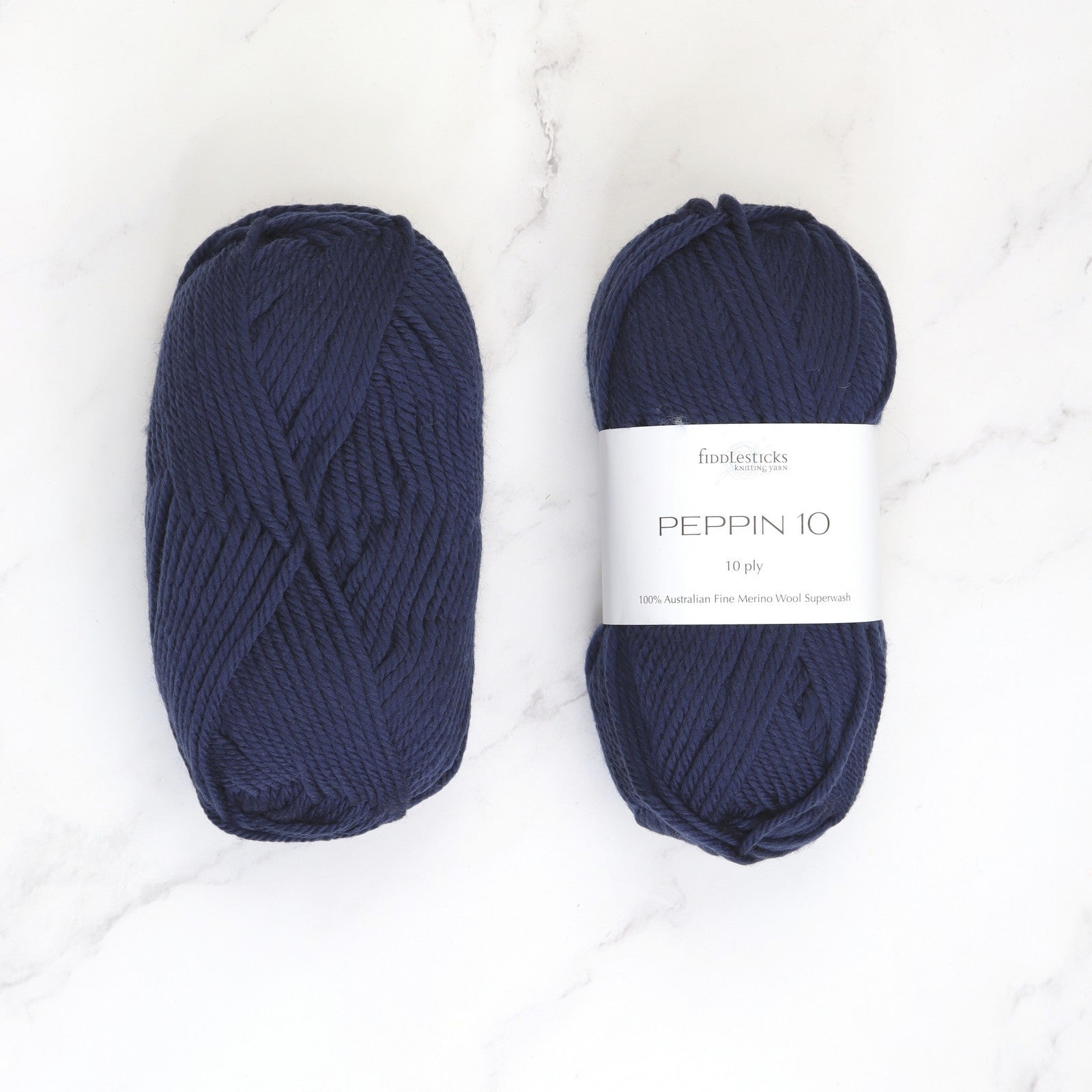 Woolf Shawl kit, colourway Navy