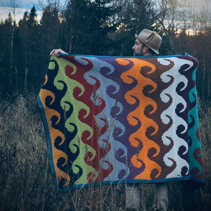 Martin up North Waves Blanket crochet kit – view 3