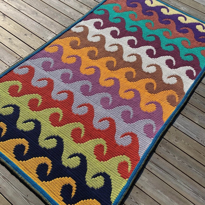 Martin up North Waves Blanket crochet kit – view 4