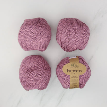 Fibra Natura Papyrus in colourway 229-11 Purple Pink – 8ply weight cotton, silk yarn