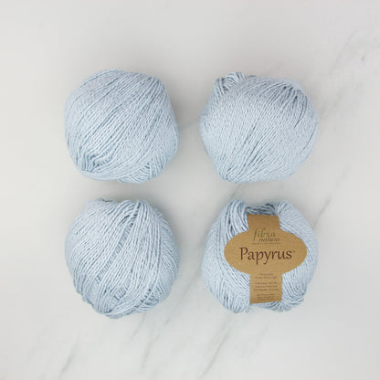 Fibra Natura Papyrus in colourway 229-13 Pale Blue – 8ply weight cotton, silk yarn
