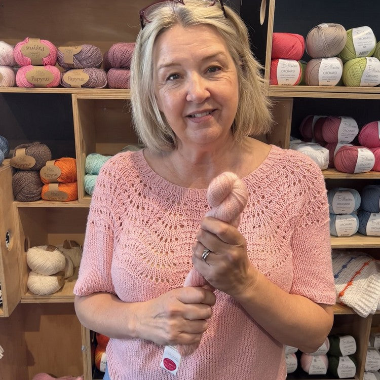 Peacock Tee Solo knitting kit