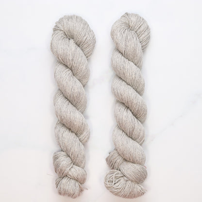 Great Ocean Road La Bella DK in colourway Light Grey – 8ply weight merino, alpaca yarn