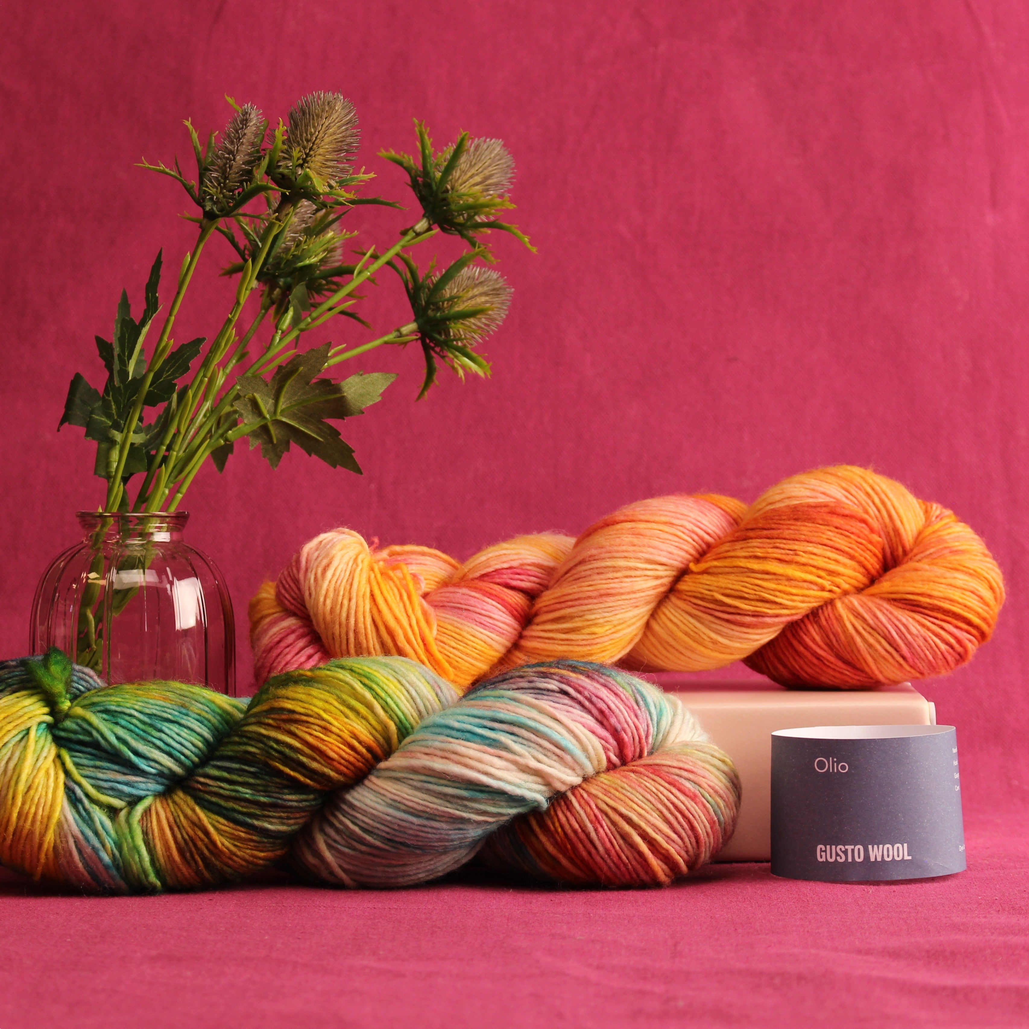 Gusto Wool Olio – 10ply weight merino yarn – view 4