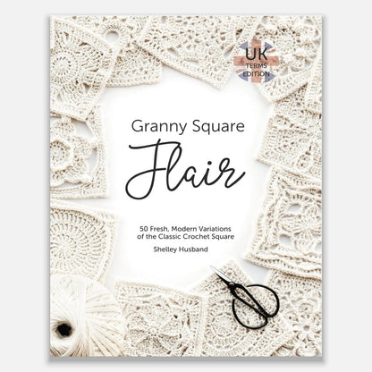 Granny Square Flair – crochet pattern book