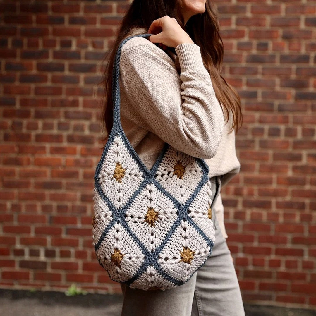Harlow Market Tote crochet kit