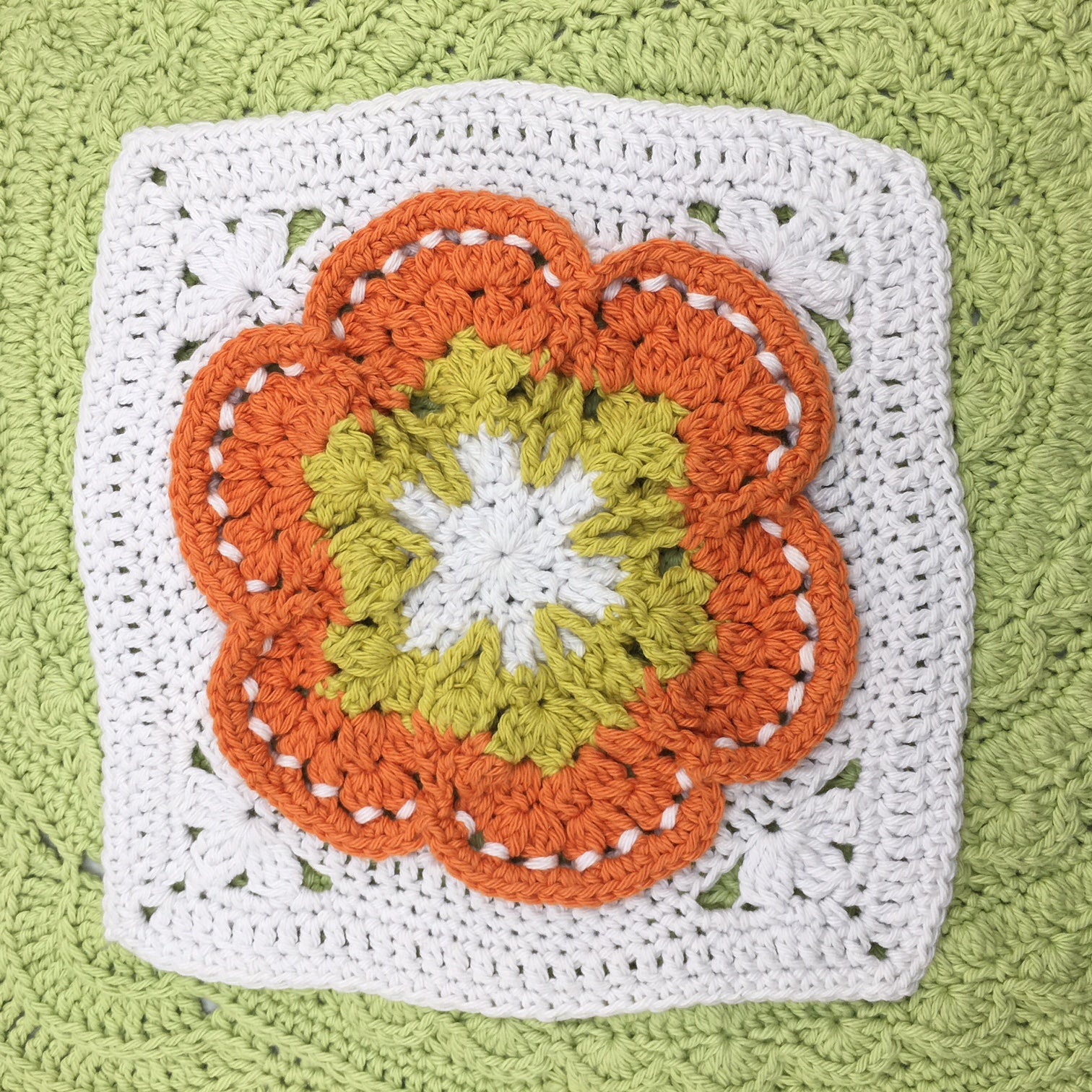 Fiddlesticks Finch – 10ply weight cotton yarn – view 3