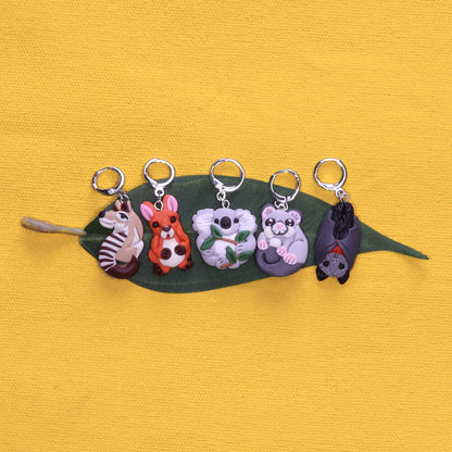 Jo Joz Art Studio Australian Animals Stitch Markers