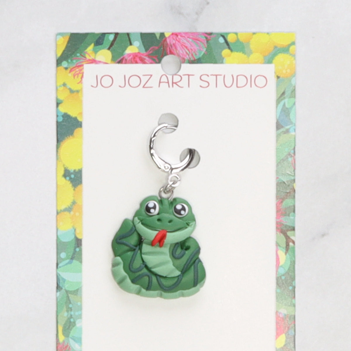 Jo Joz Art Studio Reptiles Stitch Markers – Python
