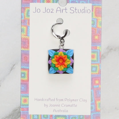 Jo Joz Art Studio Granny Square Bright Stitch Markers – view 2