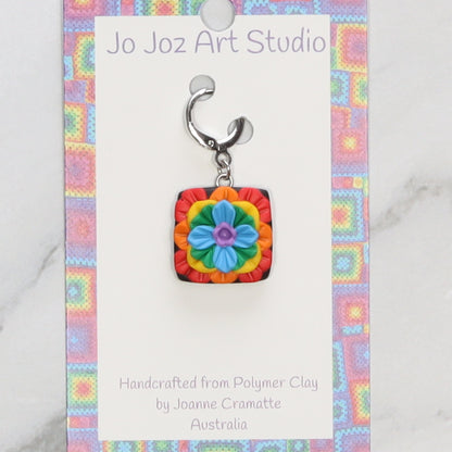 Jo Joz Art Studio Granny Square Bright Stitch Markers – view 4