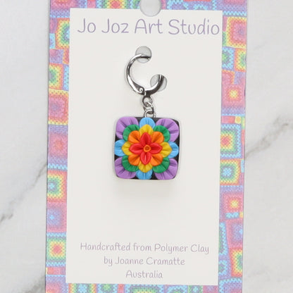 Jo Joz Art Studio Granny Square Bright Stitch Markers – view 5