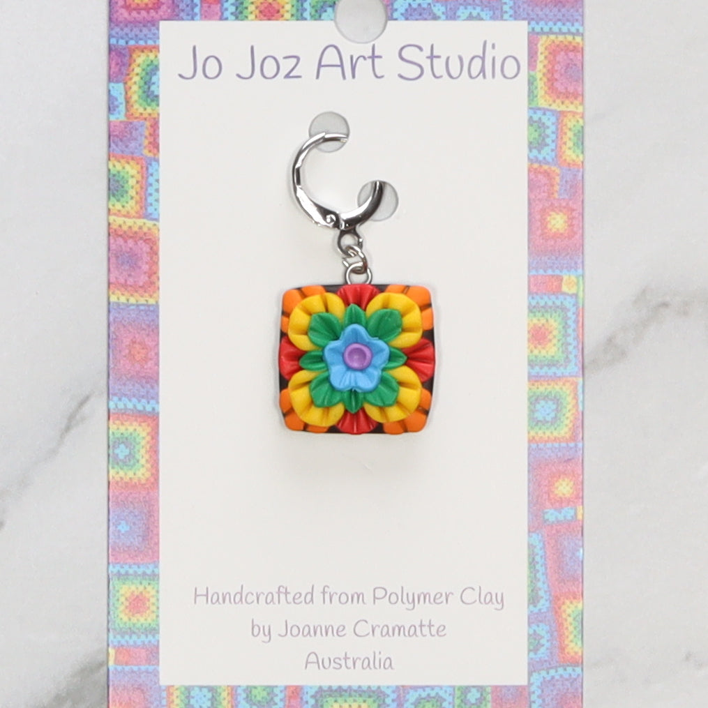 Jo Joz Art Studio Granny Square Bright Stitch Markers – view 8