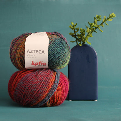 Katia Azteca – 10ply weight wool, acrylic yarn – view 2