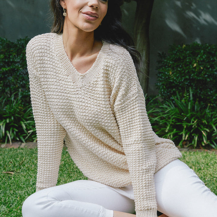 Texyarns Kirra 809 Sweater Pattern by Texyarns
