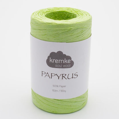 Kremke Soul Wool Papyrus in colourway Africa – 8ply weight paper yarn