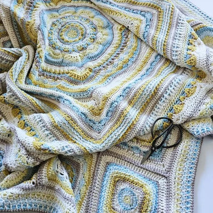 Shelley Husband's The Cove CAL Blanket crochet kit