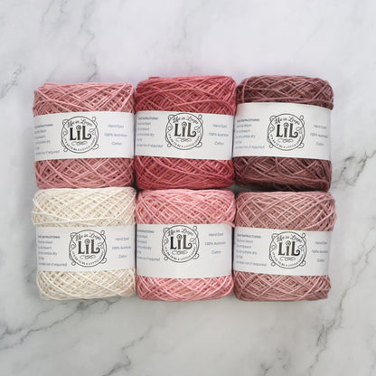 Life in Loops Gradient Yarn Box 4ply in colourway Autumn Fade – 4ply weight cotton yarn